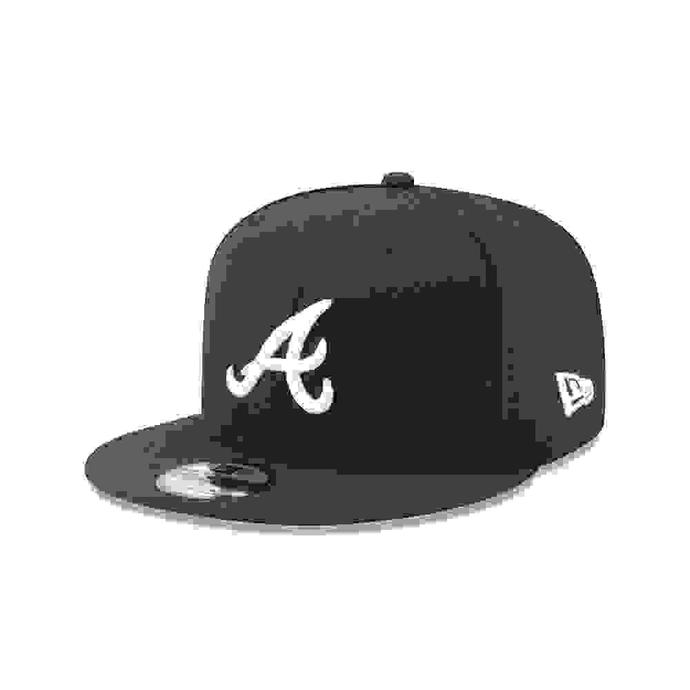 New Era Atlanta Braves Authentic Collection Road 59FIFTY Navy Fitted Hat